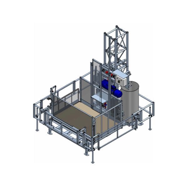 At2000 Met Liftbasis Afscherming